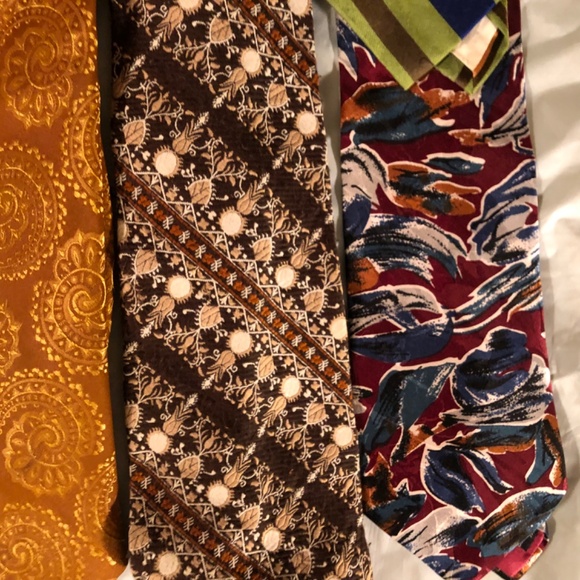 Bundle of 9 Men’s Vintage ties 70s 80s 90s - Picture 2 of 8